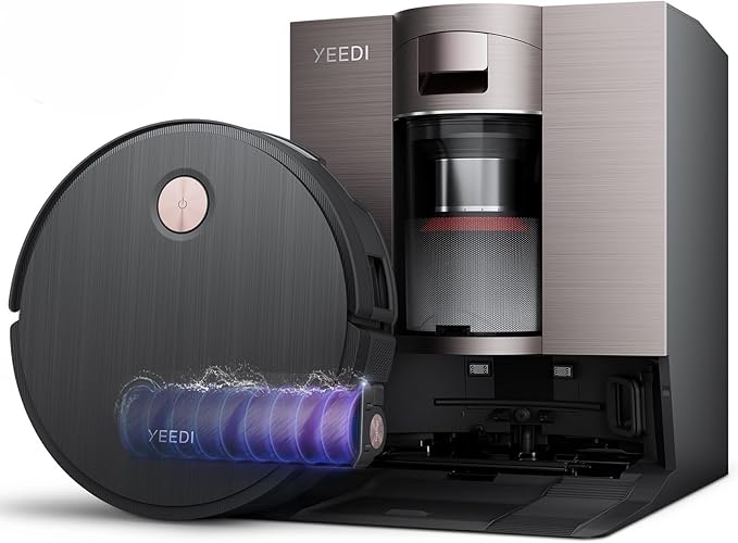 Yeedi S20 Infinity Robot Vacuum&Mop with 19,500Pa Blast Suction, PowerBoost Charging