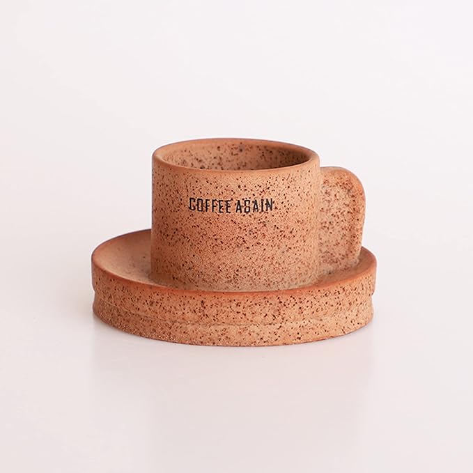 Coffee Mug Tealight Holder, Sustainable Candle Holder. Upcycled from Coffee Beans, Table Decor - Tealight Candle Holder (Coffee Mug)