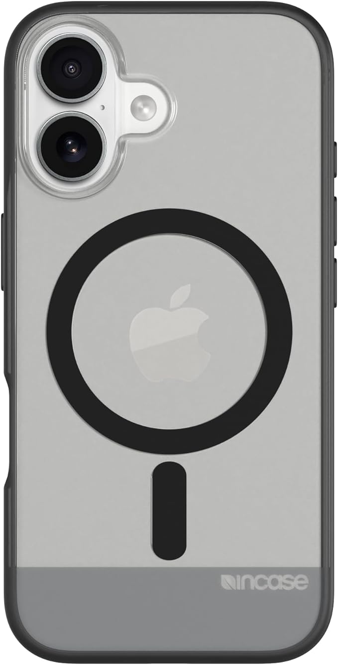 Incase Slim Apple Magsafe Case for iPhone 16-8 Ft Drop Protection - Ultra Slim, Durable, Lightweight Apple iPhone Case with Built-in Magnets for MagSafe Charging - Black
